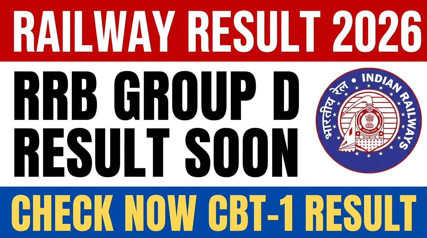 Railway RRB Group D Result 2026