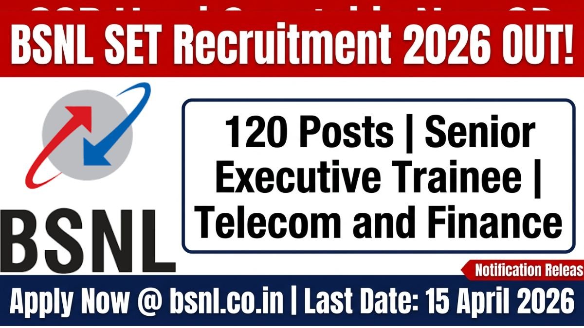 BSNL SET Recruitment 2026