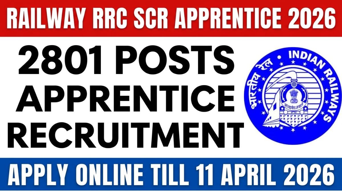 Railway RRC SCR Apprentice Recruitment 2026