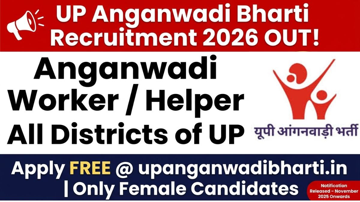 UP Anganwadi Bharti Recruitmen