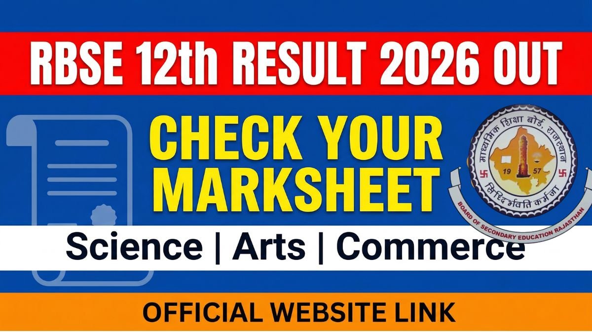 RBSE 12th Result