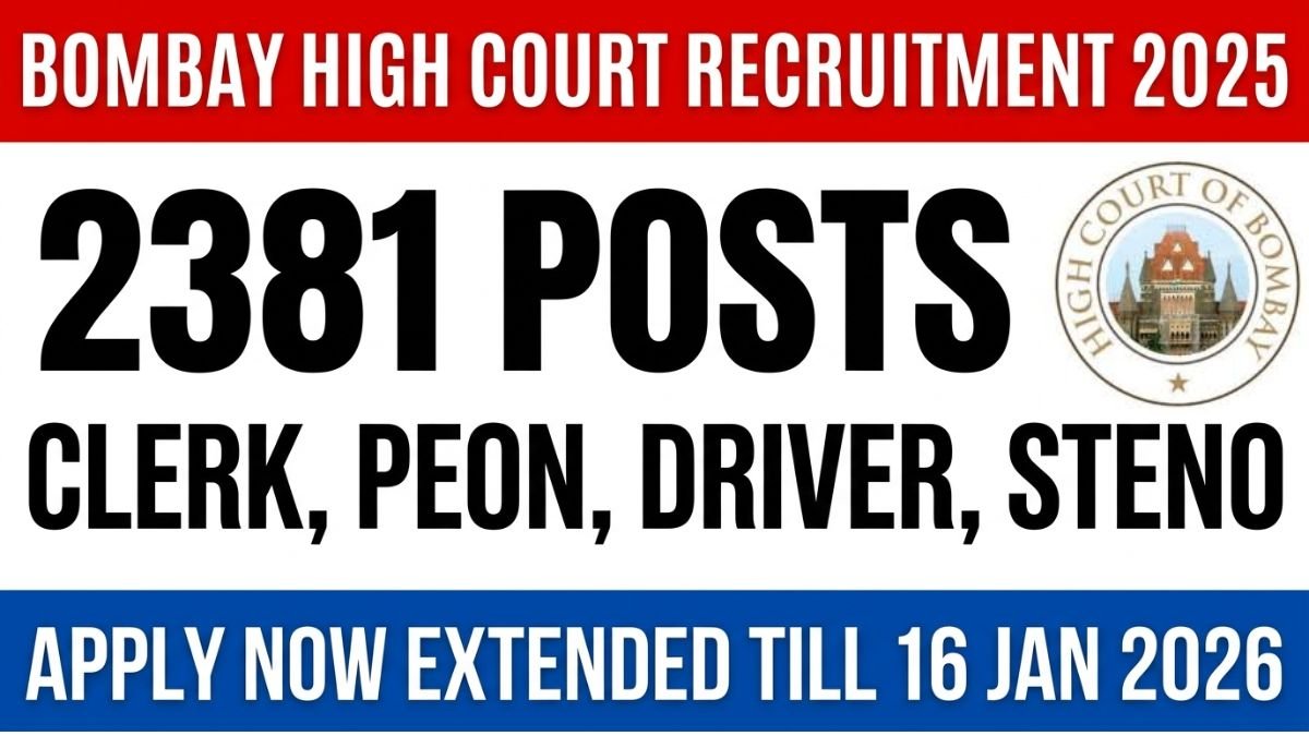 Bombay High Court Recruitment 2025