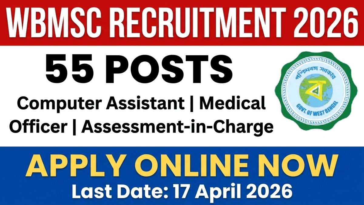 WBMSC Recruitment 2026