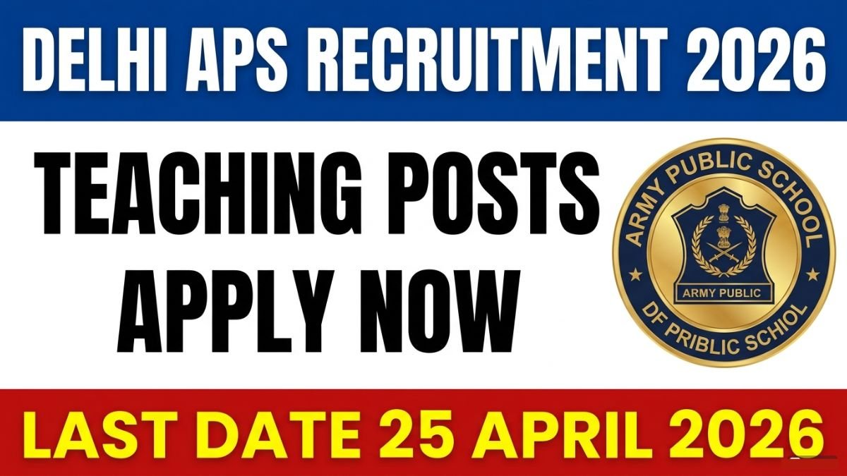 Delhi APS Dhaula Kuan Recruitment 2026 - Apply for teaching and non-teaching posts. Check vacancy details, eligibility, application dates, and salary at Army Public School.