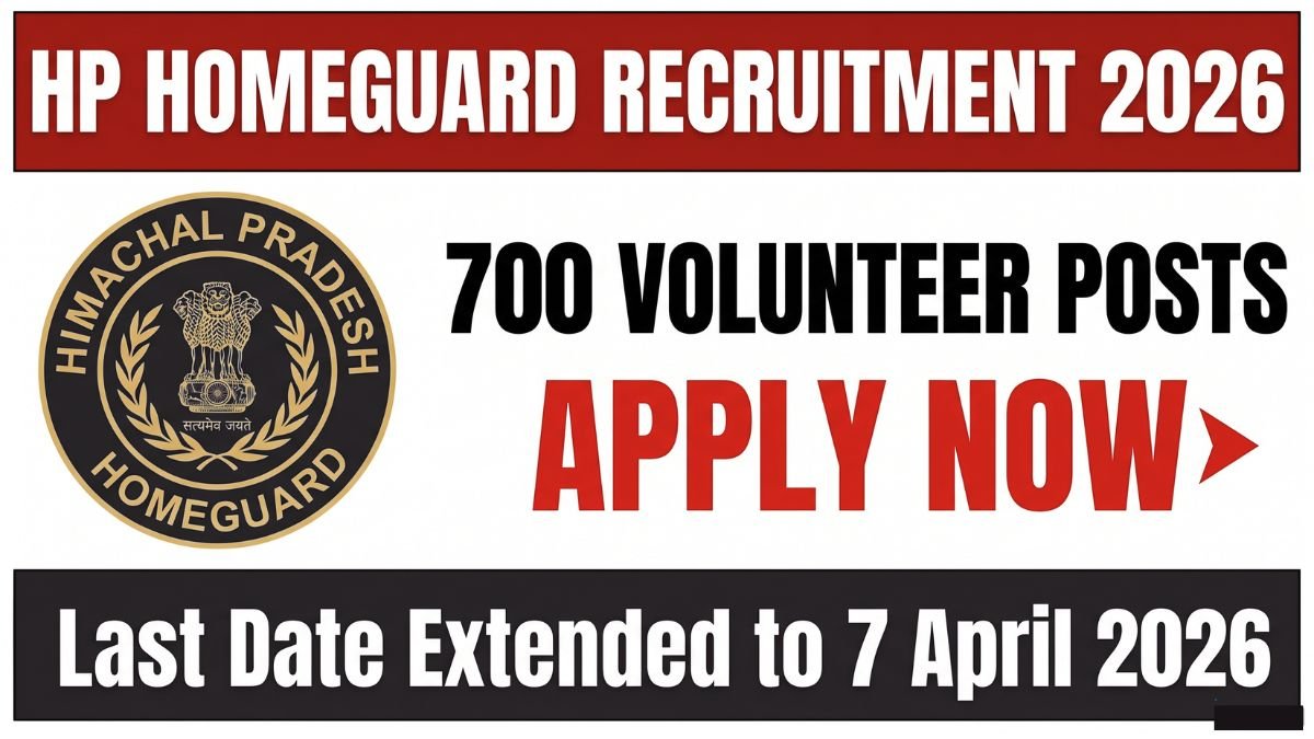 Apply for HP Homeguard recruitment 2026 with 700 vacant posts. Check eligibility criteria, exam pattern, salary, selection process, and how to apply online at himachal.nic.in.
