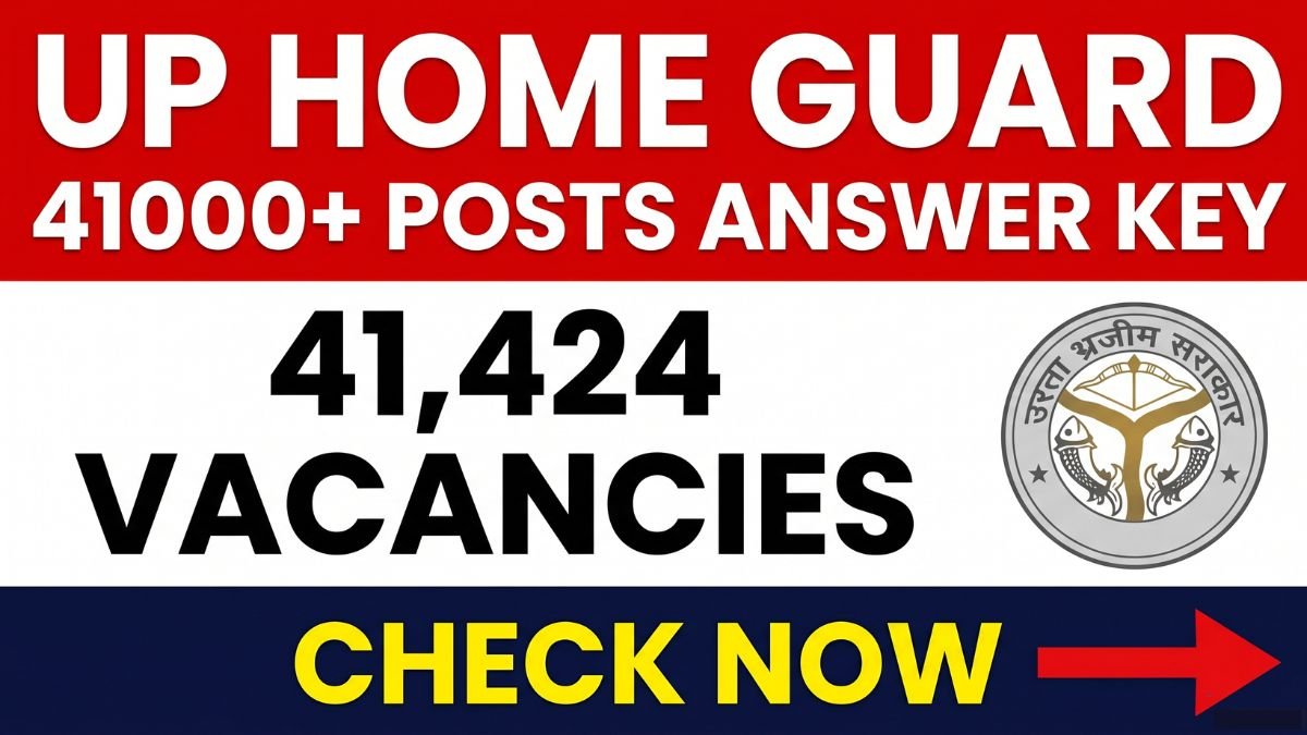 UP Home Guard 41000+ Posts Answer Key released. Check vacancy details, eligibility criteria, application dates, selection process, and salary for 41424 posts in Uttar Pradesh. Apply online now at uppbpg.gov.in.