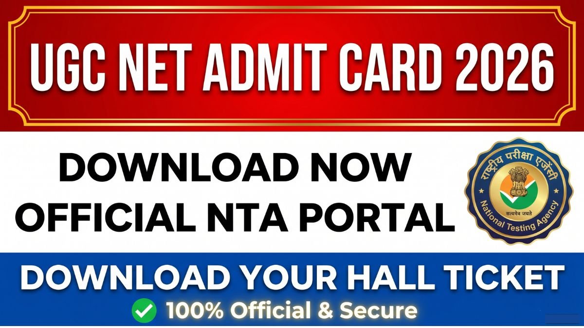 Download UGC NET Admit Card 2026 from official NTA website. Check admit card release date, download link, important dates, eligibility, and exam pattern for June 2026.