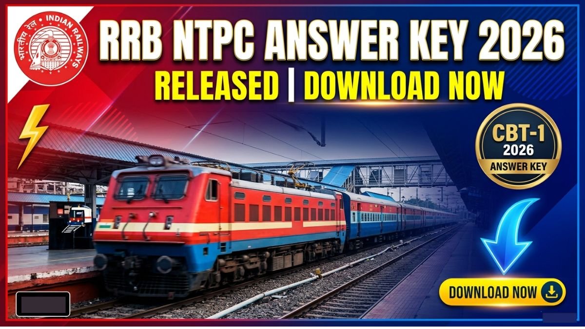 RRB NTPC Answer Key 2026: Download UG Level CBT-1 Now