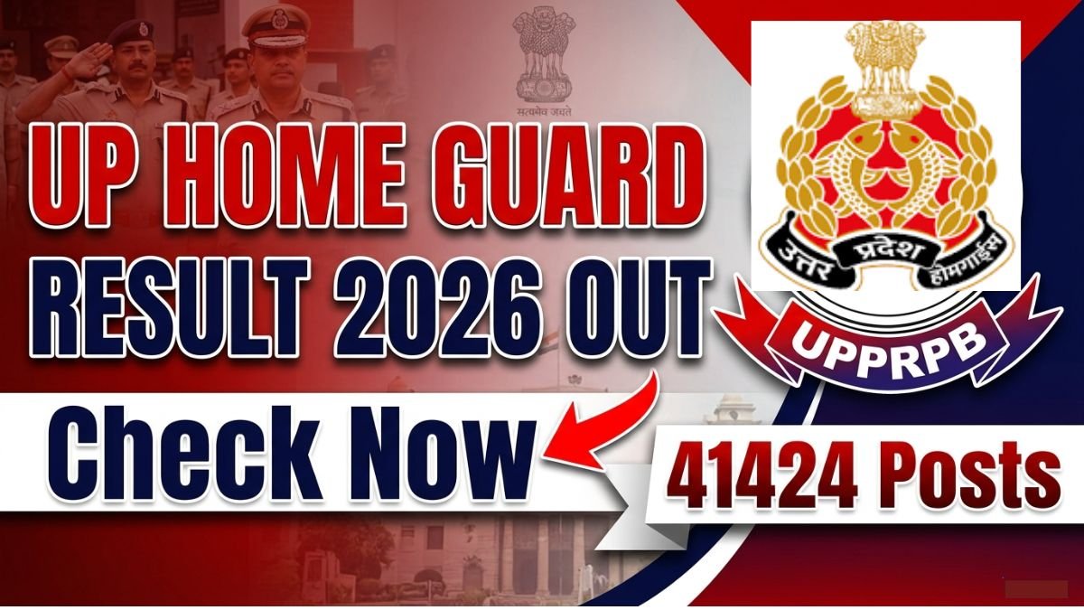 UP Home Guard Result 2026 has been released by UPPRPB on 28 June 2026. Check your result, download merit list, and get all details here at the official website.