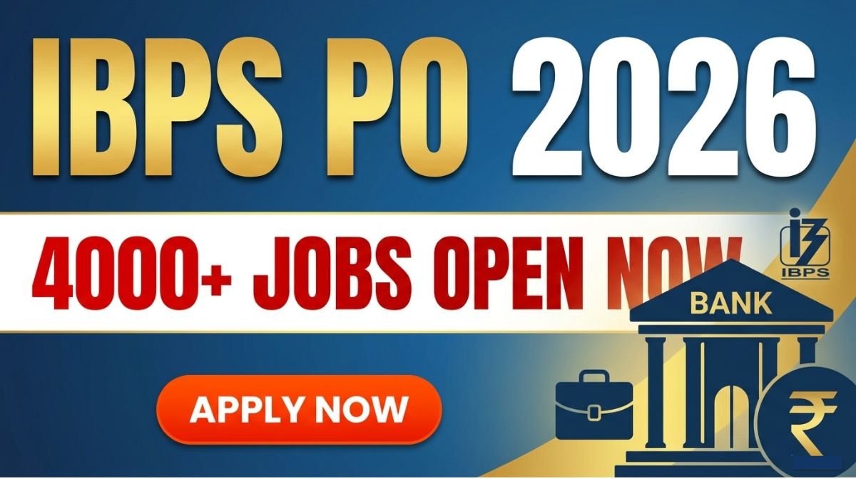 IBPS PO Recruitment 2026 notification released for Probationary Officer posts in public sector banks. Check vacancies, eligibility, salary, application dates, and how to apply online.