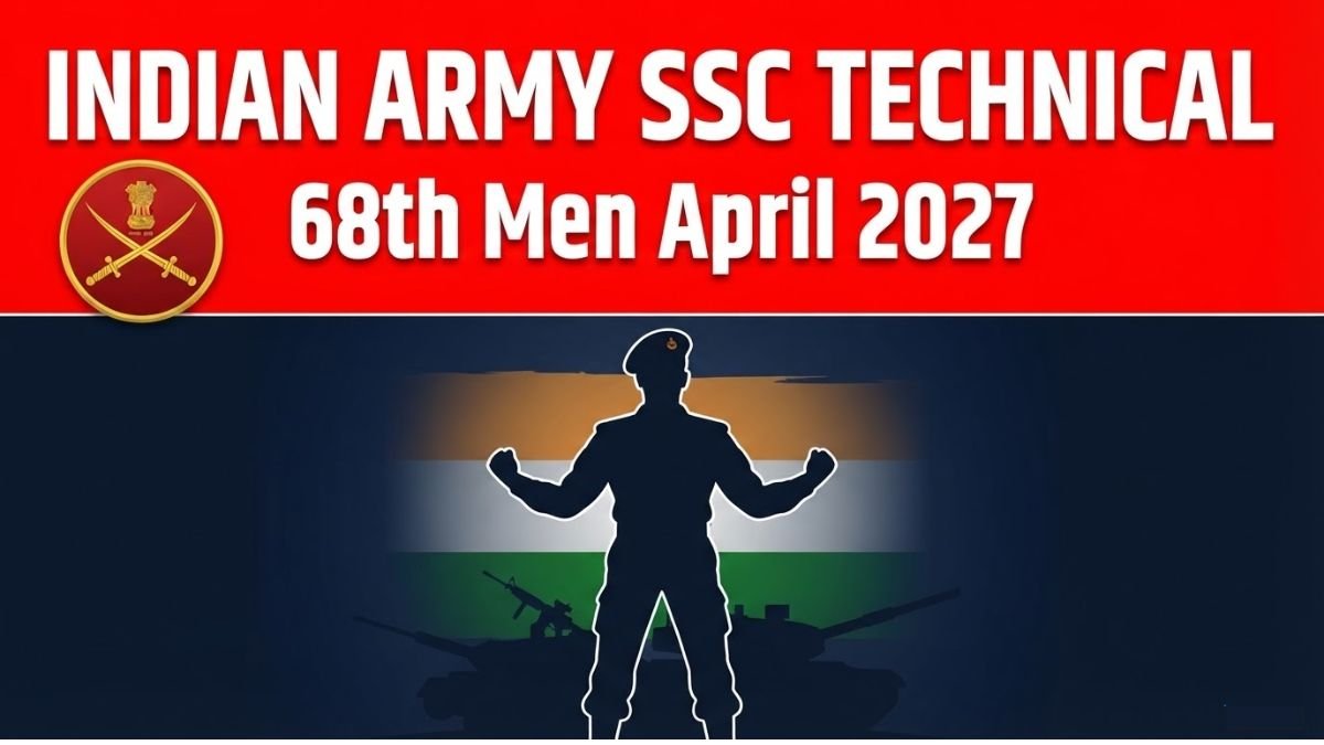 Apply now for Indian Army SSC Technical 68th Men April 2027 recruitment. 350 vacancies available. Eligibility criteria, age limit, selection process, and how to apply online at joinindianarmy.nic.in.